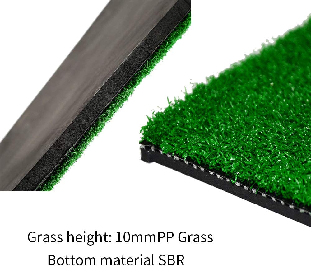 12x24 Golf Mat, Practice Hitting Mat with Rubber Tee - $24.99 Sale