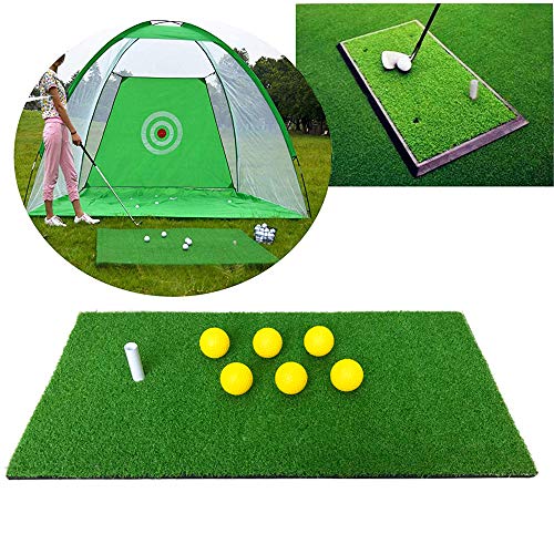 12x24 Golf Mat, Practice Hitting Mat with Rubber Tee - $24.99 Sale