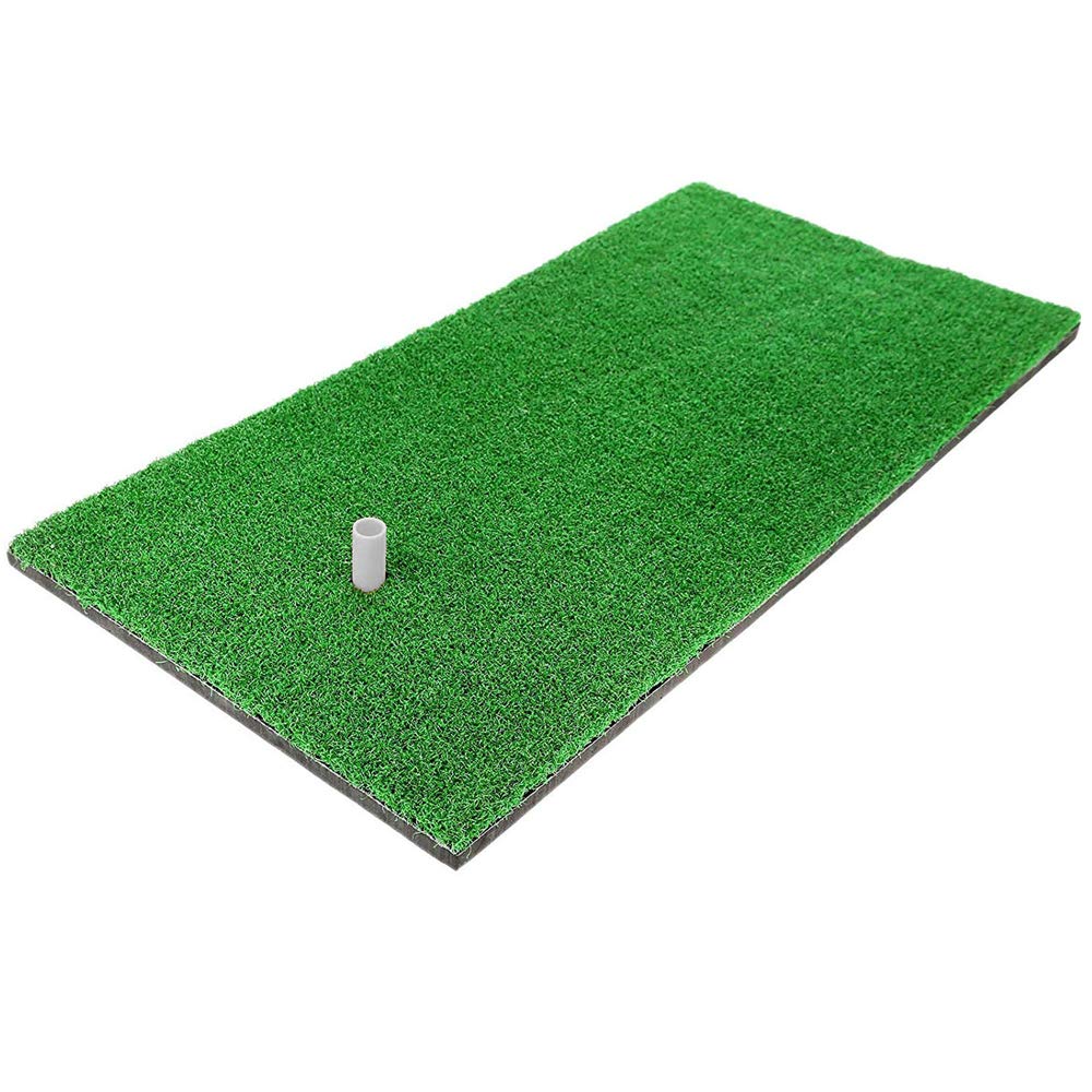 12x24 Golf Mat, Practice Hitting Mat with Rubber Tee - $24.99 Sale