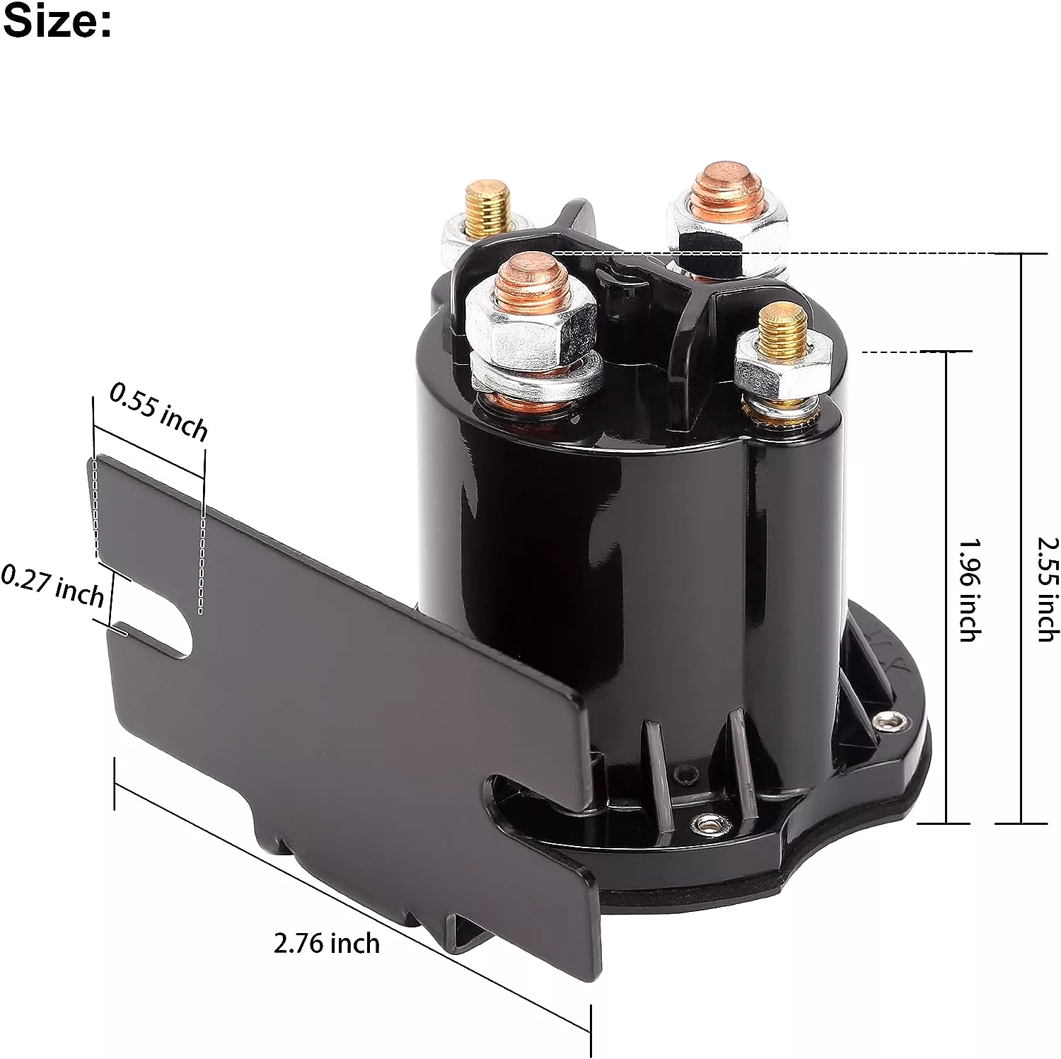 36 Volt Electric for EZGO Golf Cart Solenoid for EZGO RXV 2008-up - 10L0L