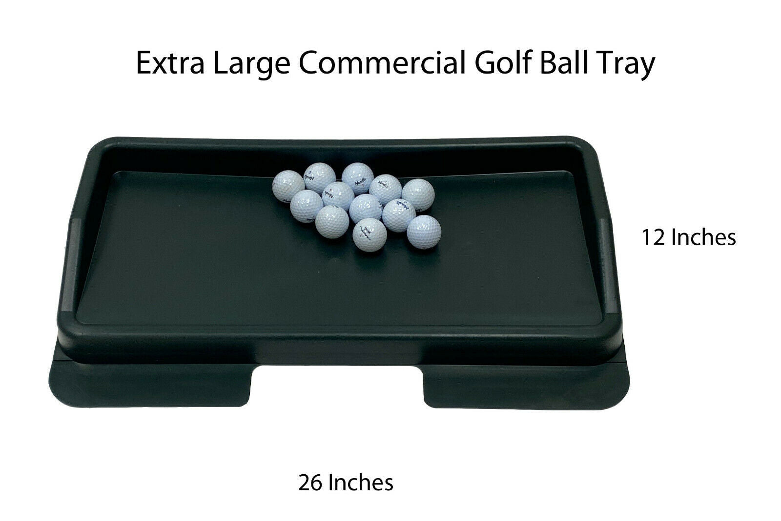 5' x 5' Elite Grass Golf Mat with Ball Tray - Holds Wooden Tee Golf Mat