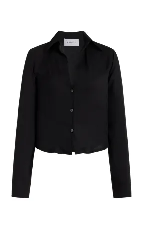 Anemos Matte-Crepe Shirt