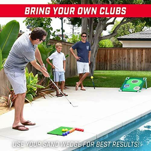 Backyard Golf Cornhole Game Set - Golf Chipping Game ($79 Sale)