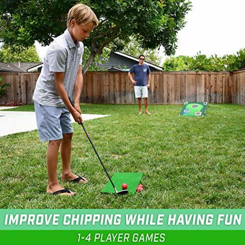 Backyard Golf Cornhole Game Set - Golf Chipping Game ($79 Sale)