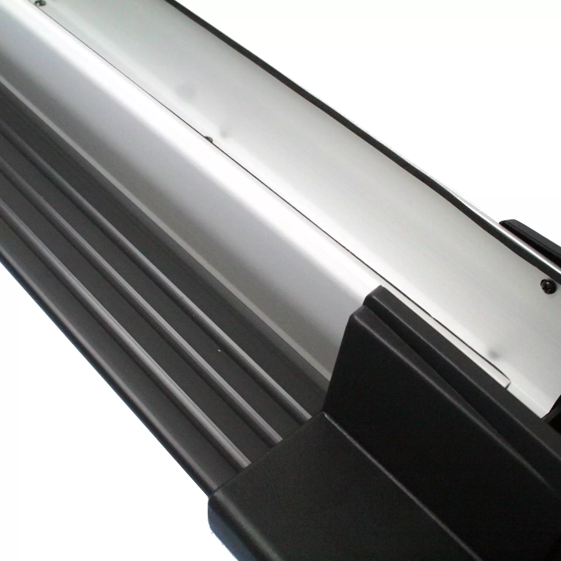 Black & Silver OE Style Side Steps Running Boards for Honda CR-V 2007-2012