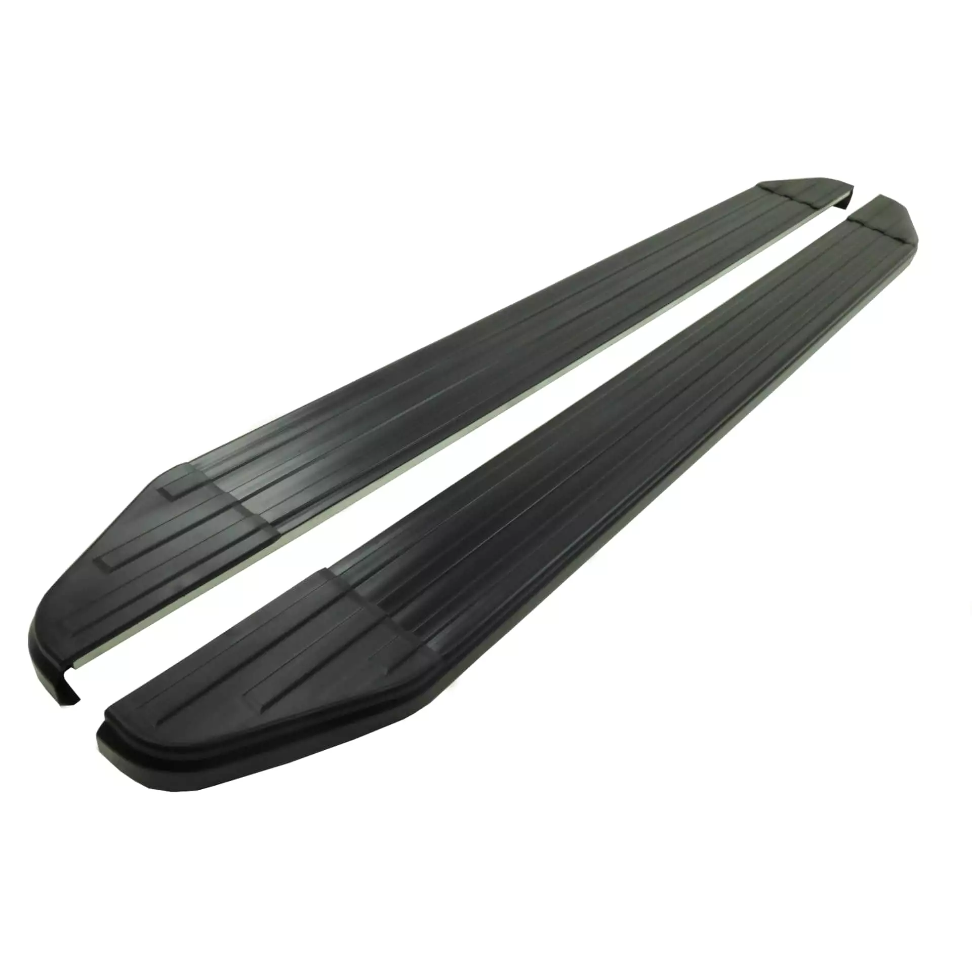 Black Raptor Side Steps Running Boards for Ford Ranger 2012+ MK3 T6 (P375) DC