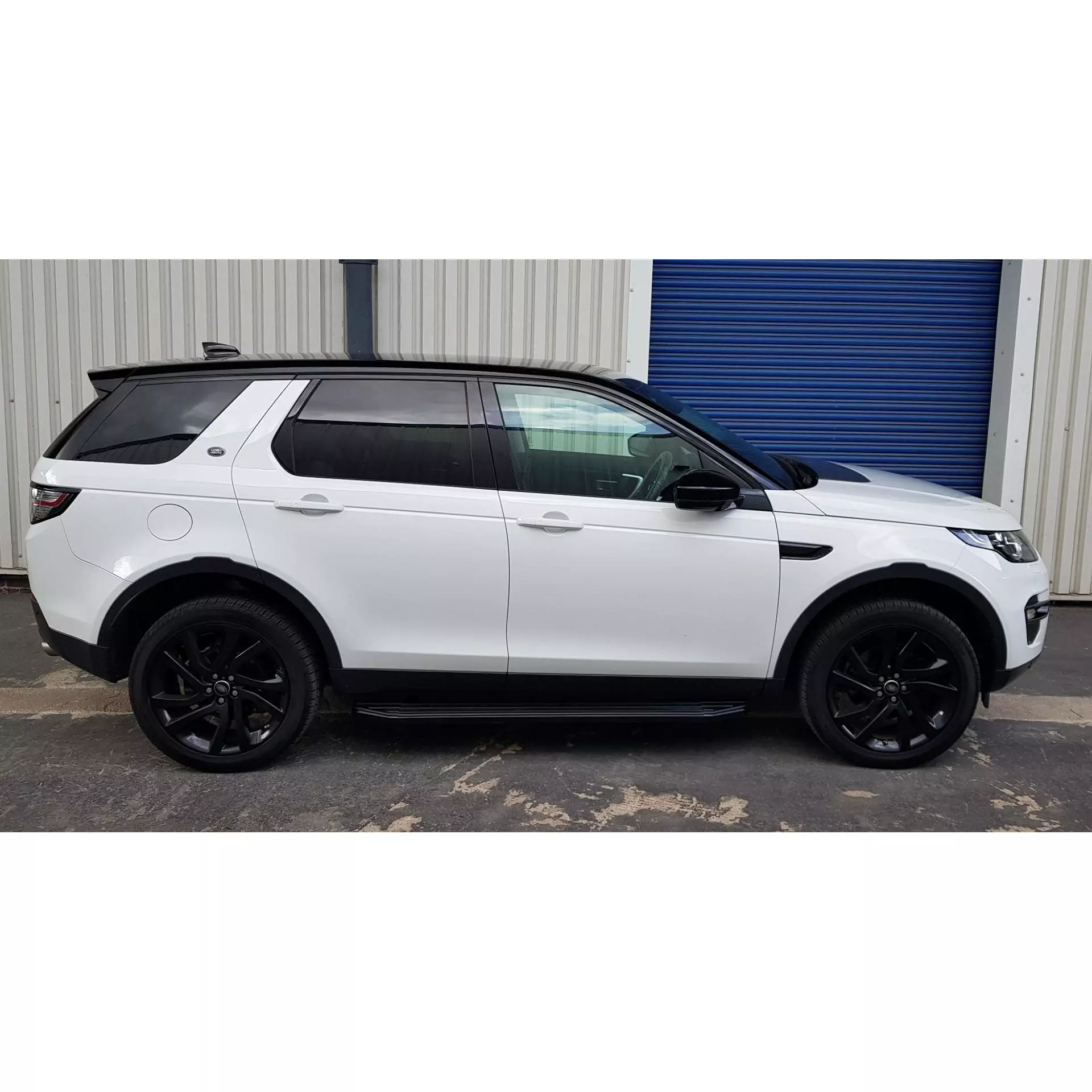 Black Raptor Side Steps Running Boards for Land Rover Discovery Sport 2019+