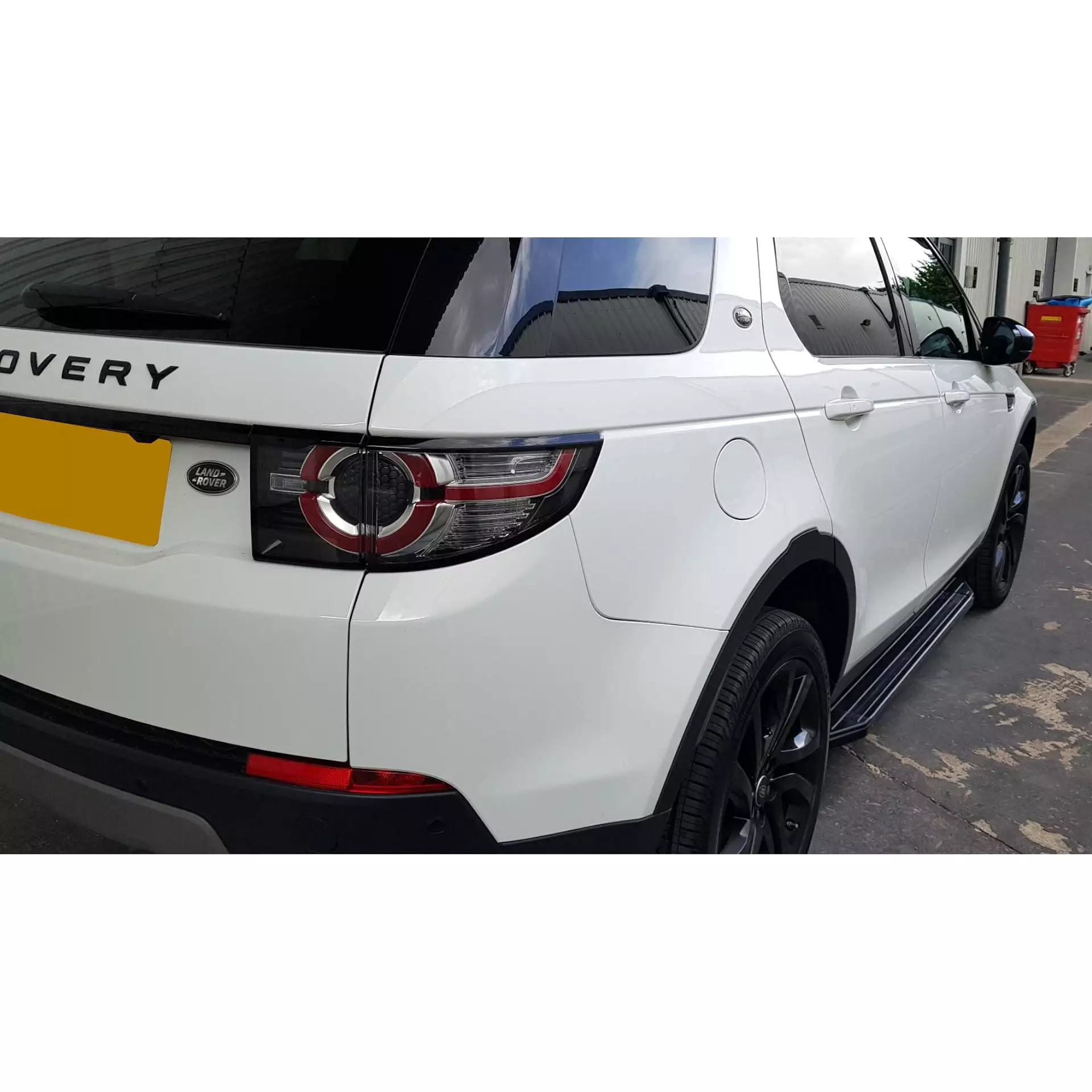 Black Raptor Side Steps Running Boards for Land Rover Discovery Sport 2019+