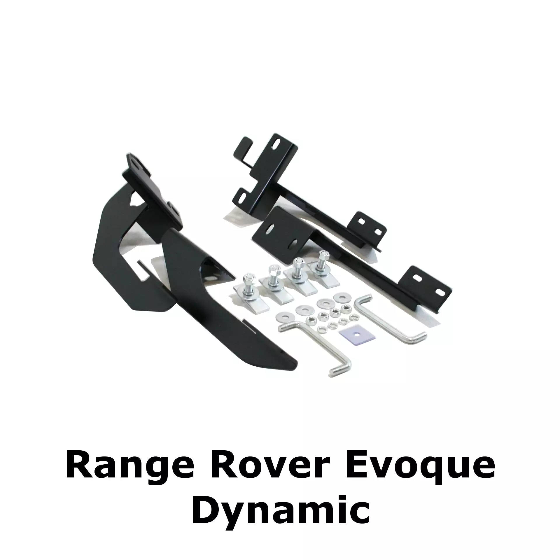 Black Raptor Side Steps Running Boards for Range Rover Evoque Dynamic/HSE 11-18