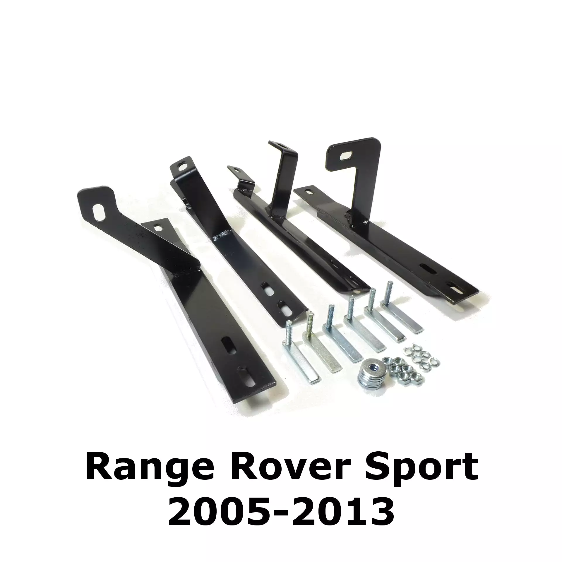 Black Raptor Side Steps Running Boards for Range Rover Sport 2005-2013 (L320)