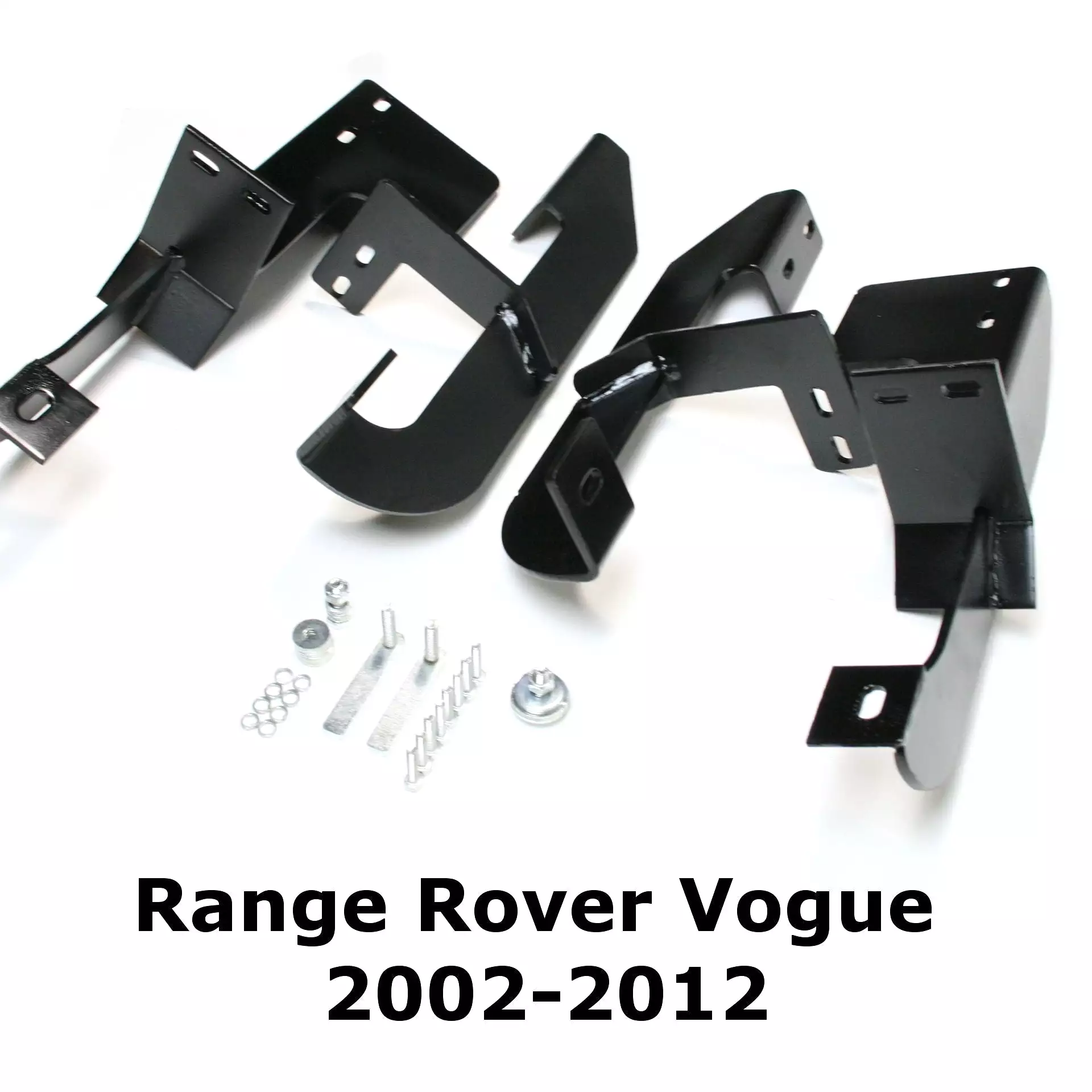 Black Raptor Side Steps Running Boards for Range Rover Vogue 2002-2012 (L322)