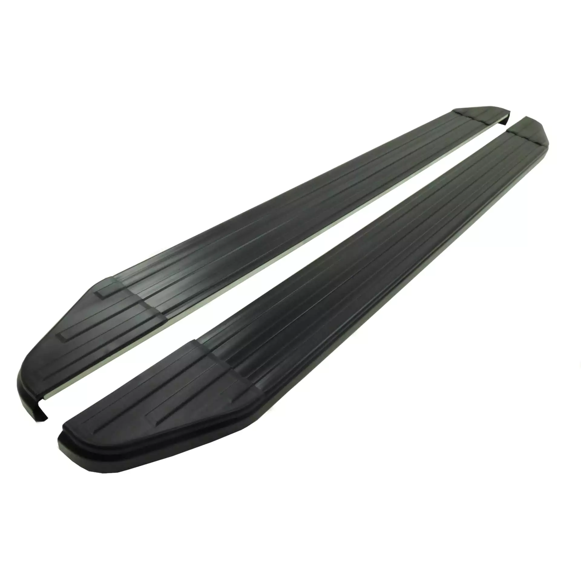 Black Raptor Side Steps Running Boards for the Land Rover Defender 110 2020+