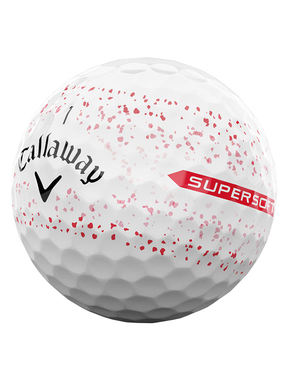 Callaway Supersoft Golf Balls - Splatter 360