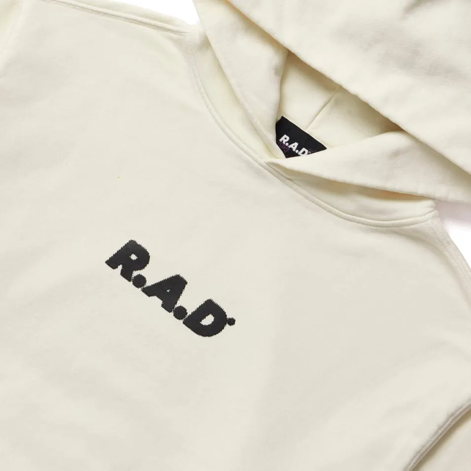 CREW HOODED SWEAT OFF WHITE