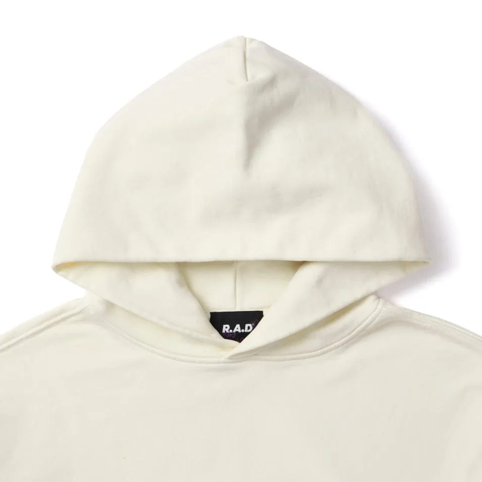 CREW HOODED SWEAT OFF WHITE