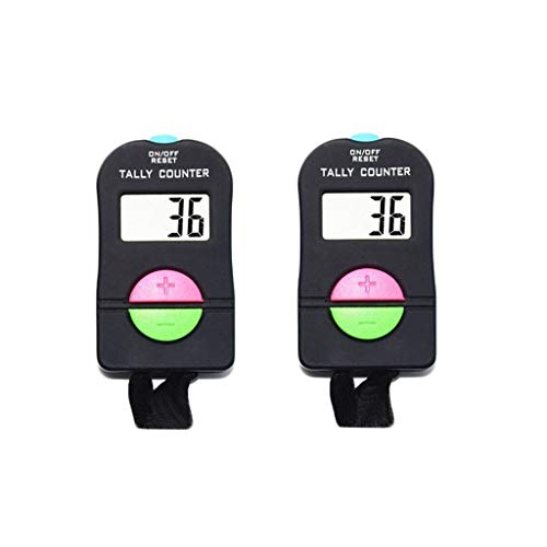 Digital Hand Tally Golf Counter - Golf Score Counter Pack of 2