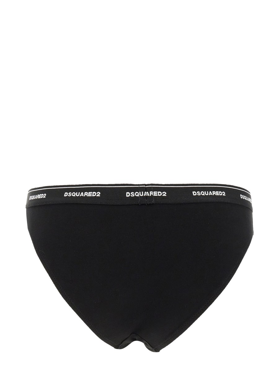 DSQUARED    UNDERWEAR WITH LOGO BAND