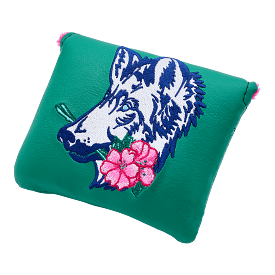 Garden Wolf Mallet Putter Headcover