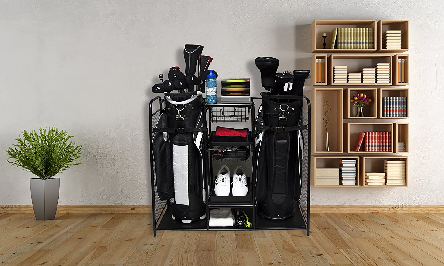 Golf Bag Organizer - Dual Golf Bag Organization