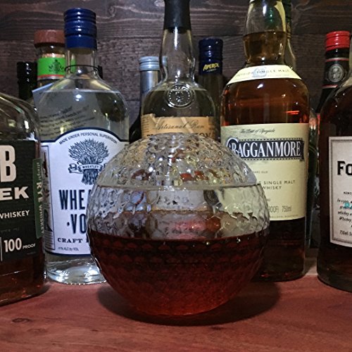 Golf Ball Liquor Decanter - Whiskey Decanter for Golfers