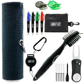 Golf Essentials Kit - Golf Accessories Gift Kit for Golfers