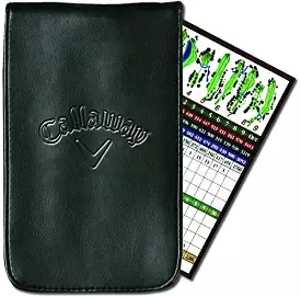 Golf Leather Scorecard Holder - Golf Scorebook Holders