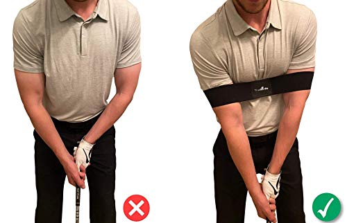 Golf Swing Training Aid - Swing Correcting Arm Band