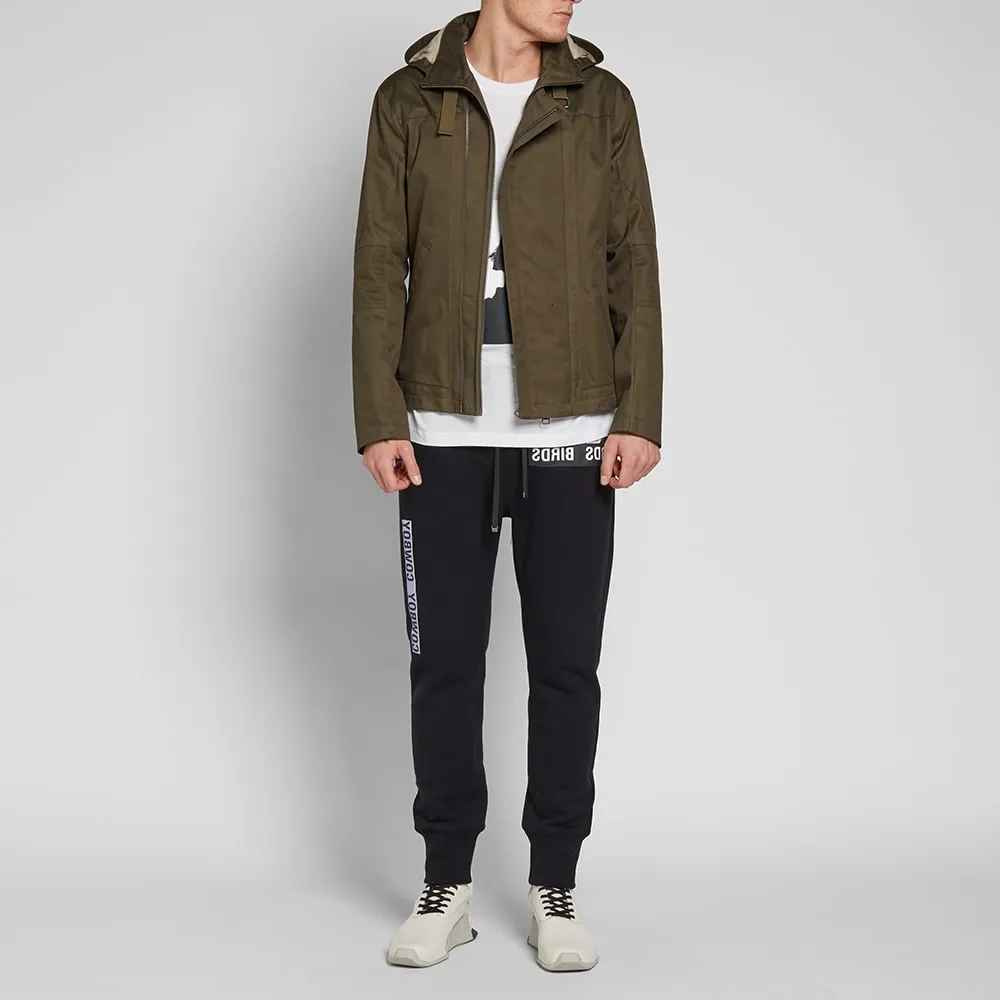 Helmut Lang x Travis Scott Debris Patch Hooded JacketNATO Green