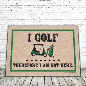 High Cotton Gifts I Golf Welcome Mat