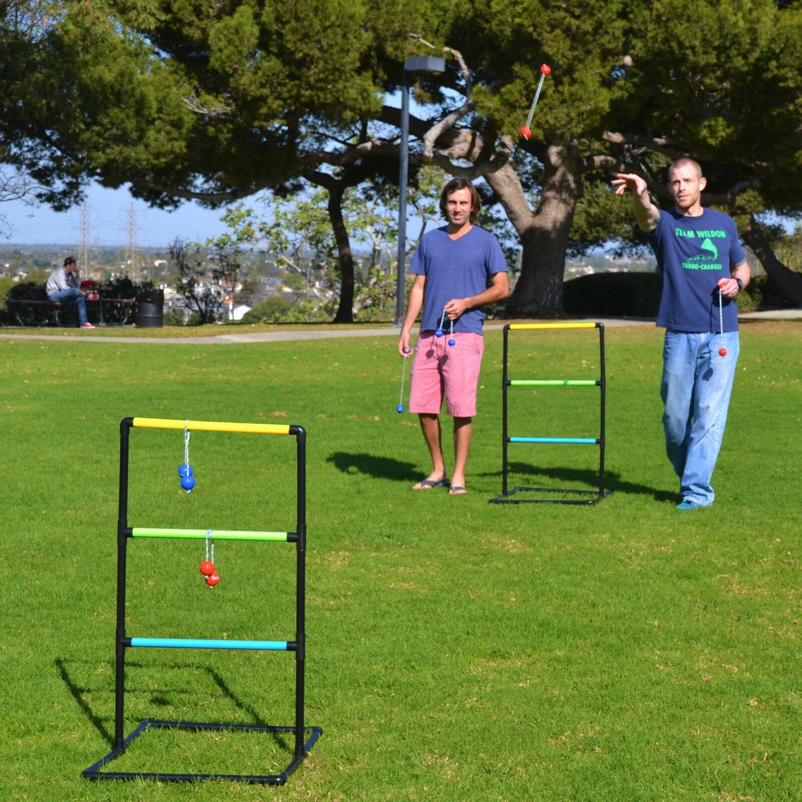 Hillbilly Toss Yard Golf Game Set - Backyard Golf Games