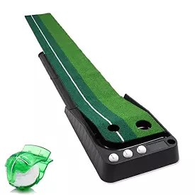 Indoor Golf Putting Green - Includes Golf Line Marker & Golf Balls