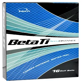 Intech Beta Ti AccuDistance Golf Balls