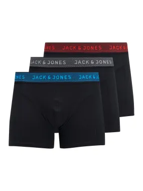 Jack & Jones Mens Boxer Shorts/ Trunks  'JACWAISTBAND' (3-Pack)