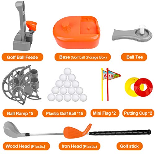 Kids Golf Toy Set - Youth Golf Training for Kid Golfers