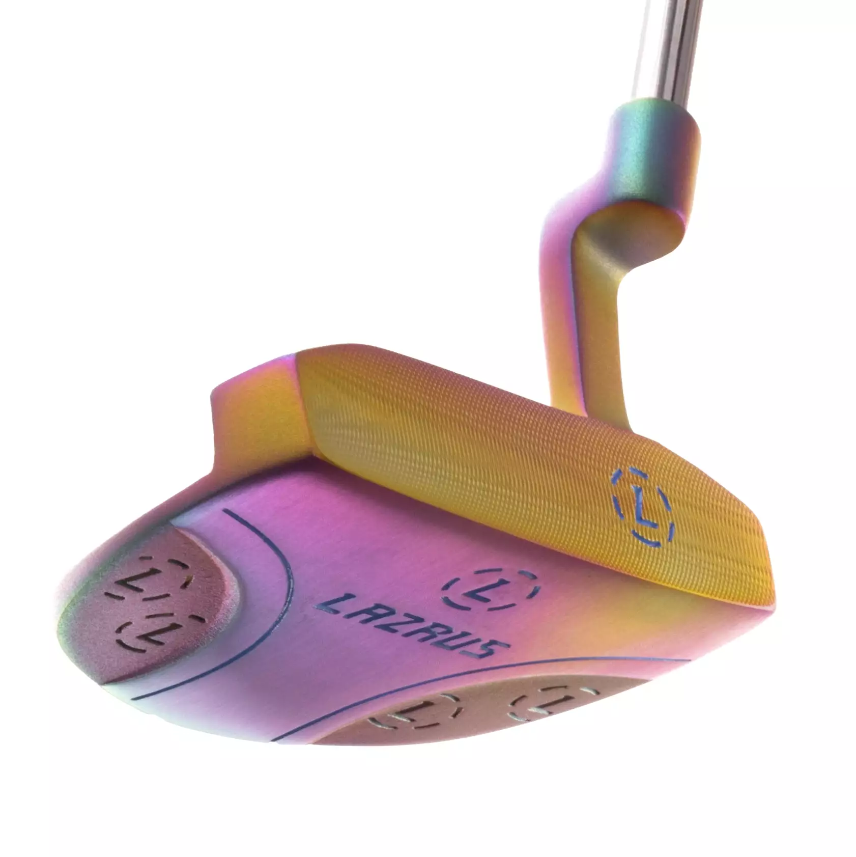 Lazrus Golf Premium Putter - Milled Face (Right & Left Hand) With Magnetic Head Cover