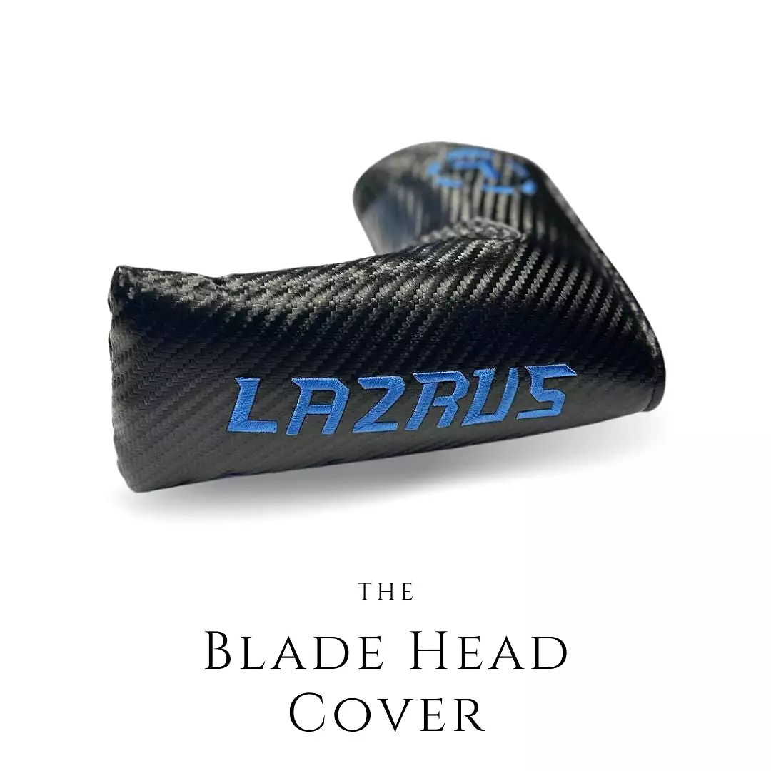 Lazrus Golf Premium Putter - Milled Face (Right & Left Hand) With Magnetic Head Cover