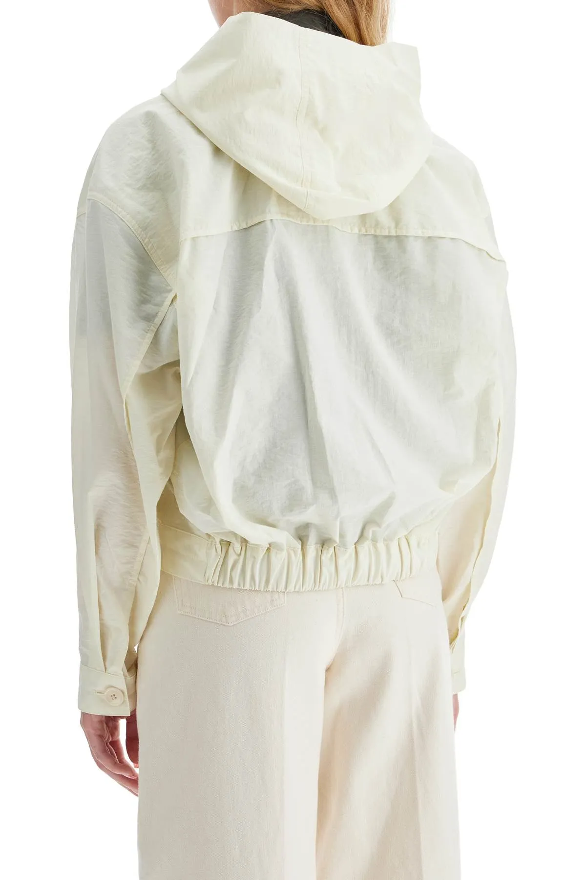 Lemaire Short Hooded Blouson   Neutral