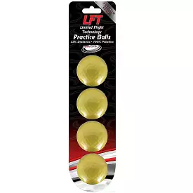 LFT Limited Flight Technology Golf Balls - 4 Pack