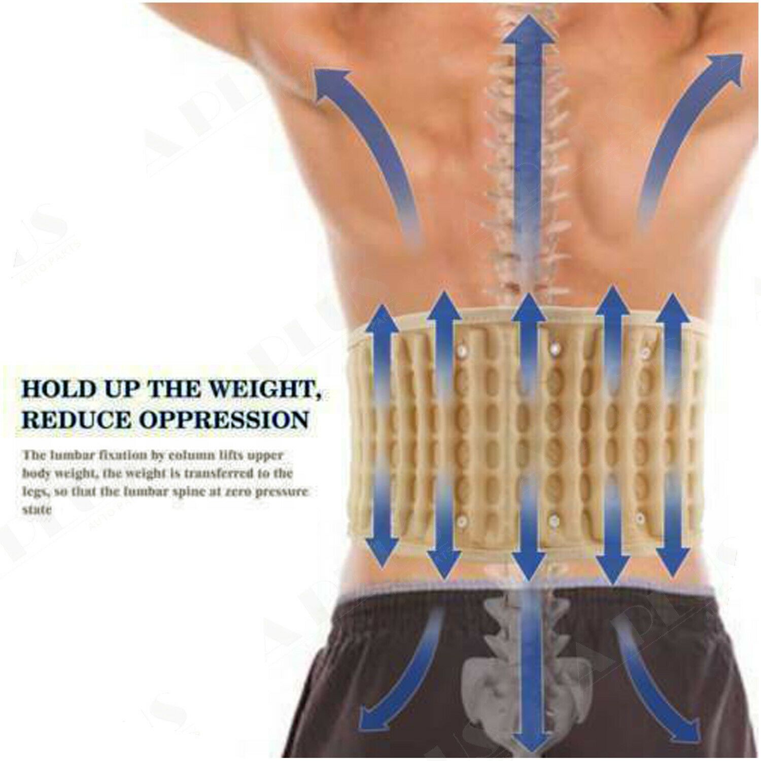 Lumbar Decompression Belt for Golfers - Golf Back Pain Belt