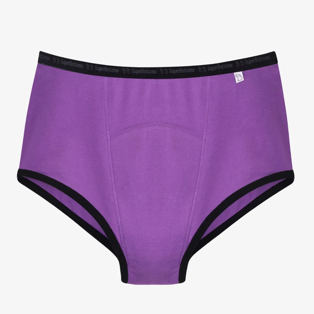 MaxAbsorb Period Underwear Pack of 3 - (1 Lilac and 2 Pink)