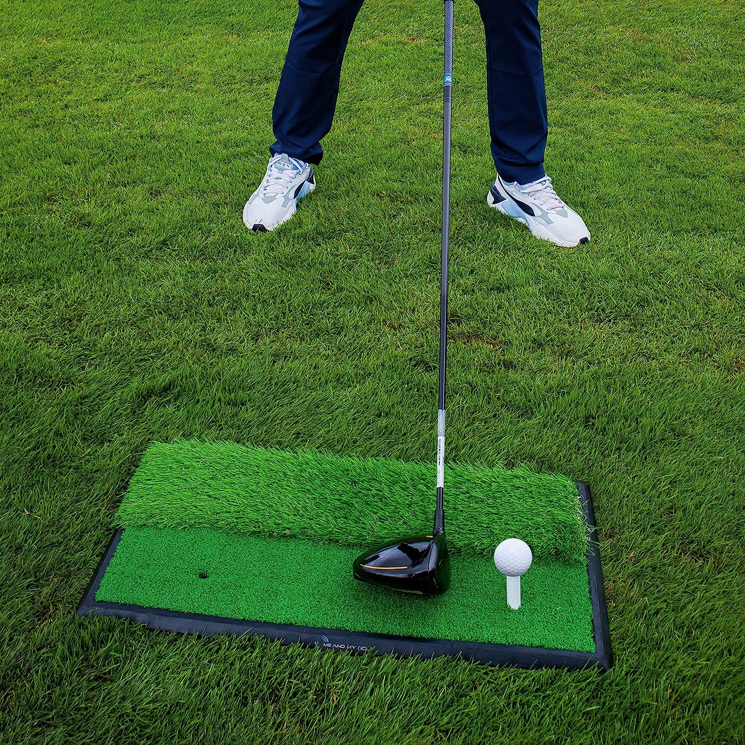 Me And My Golf Dual-Turf Golf Hitting Mat