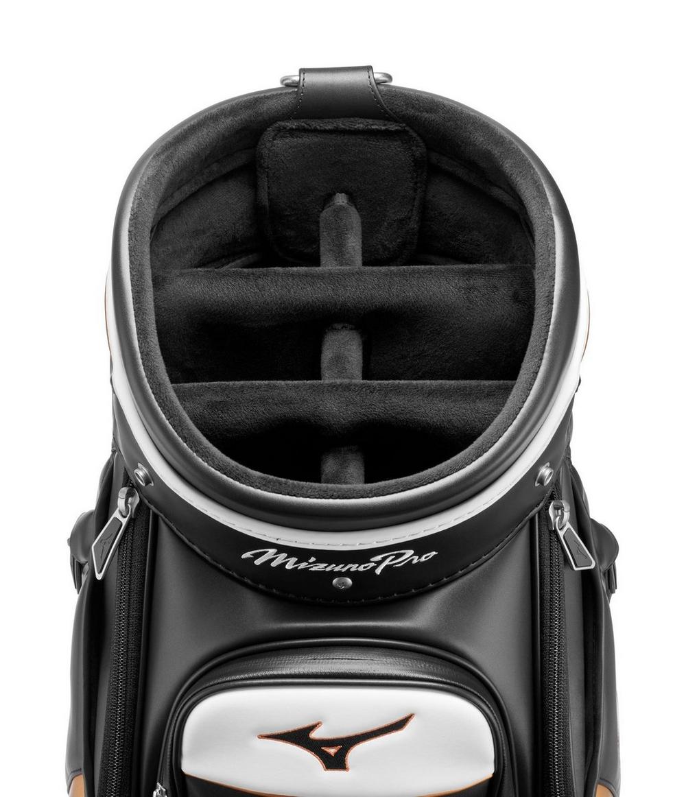 Mizuno Pro Tour Staff Golf Bag + Matching Headcovers