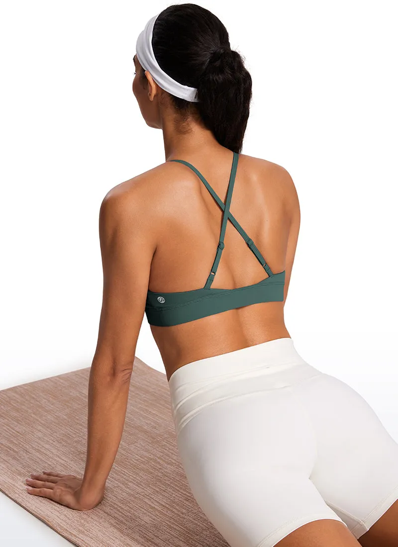 Nakedfeel Double Lined Triangle Strappy Sports Bra