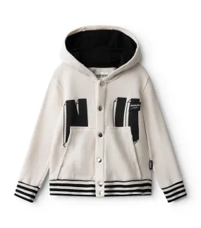 nu snap hooded jacket