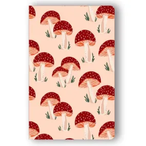 Peach Mushrooms Classic Layflat Notebook