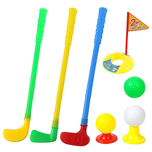 Plastic Golf Clubs - Golf Toys Sets for Toddlers Kids