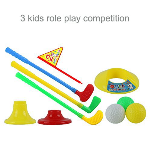 Plastic Golf Clubs - Golf Toys Sets for Toddlers Kids