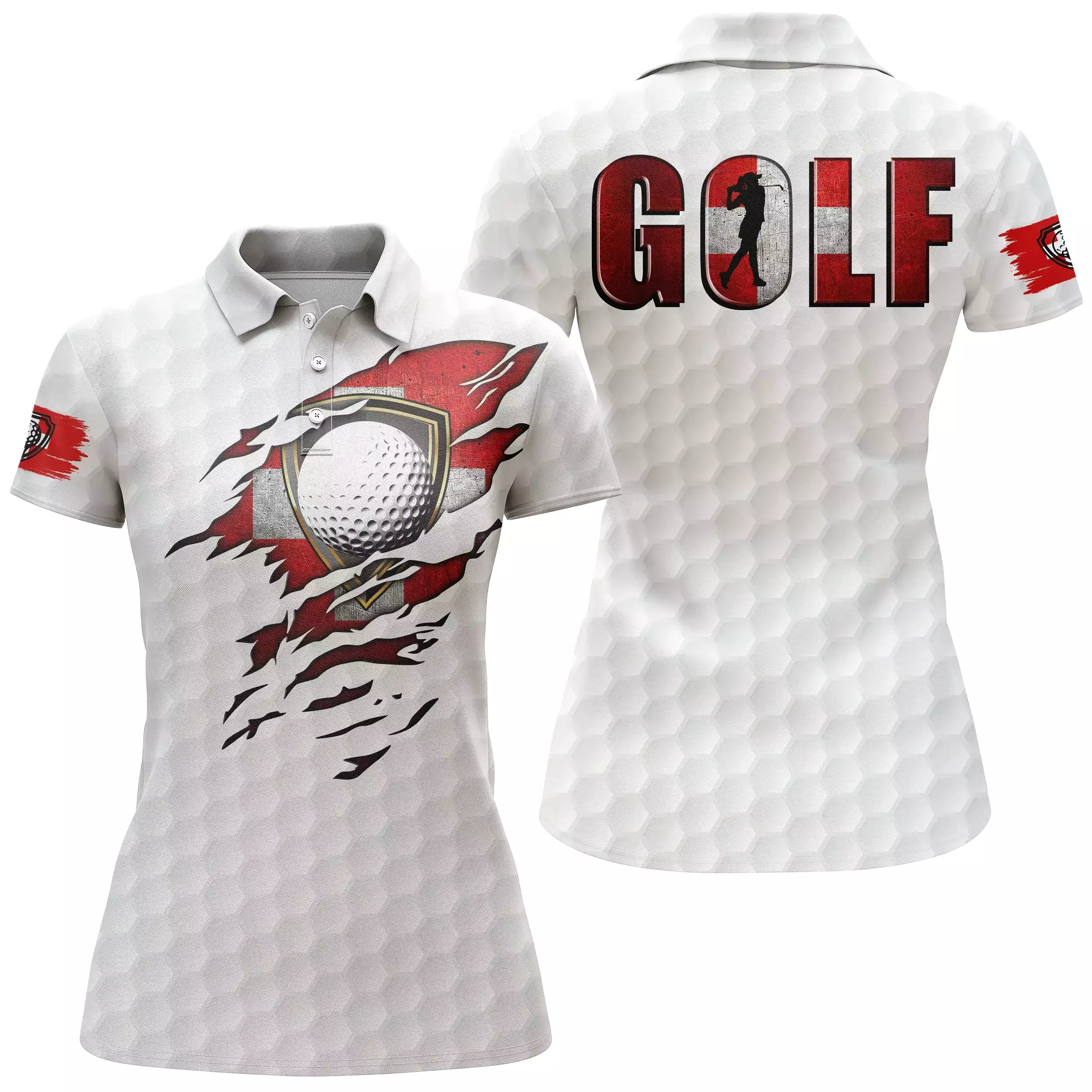 Polo de Golf Homme Et Femme, Golf En Suisse, Cadeau Golfeur - CT10092221