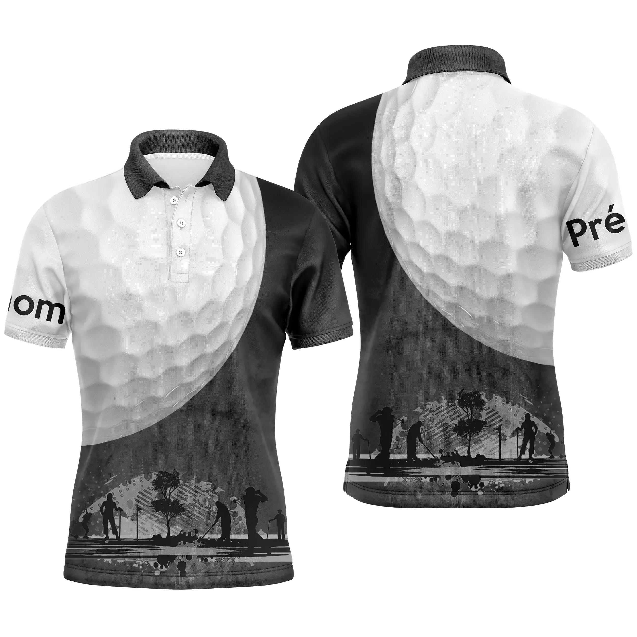 Polo De Golf Personnalisé Homme Et Femme, Cadeau Orginal Golfeur - CT10092225