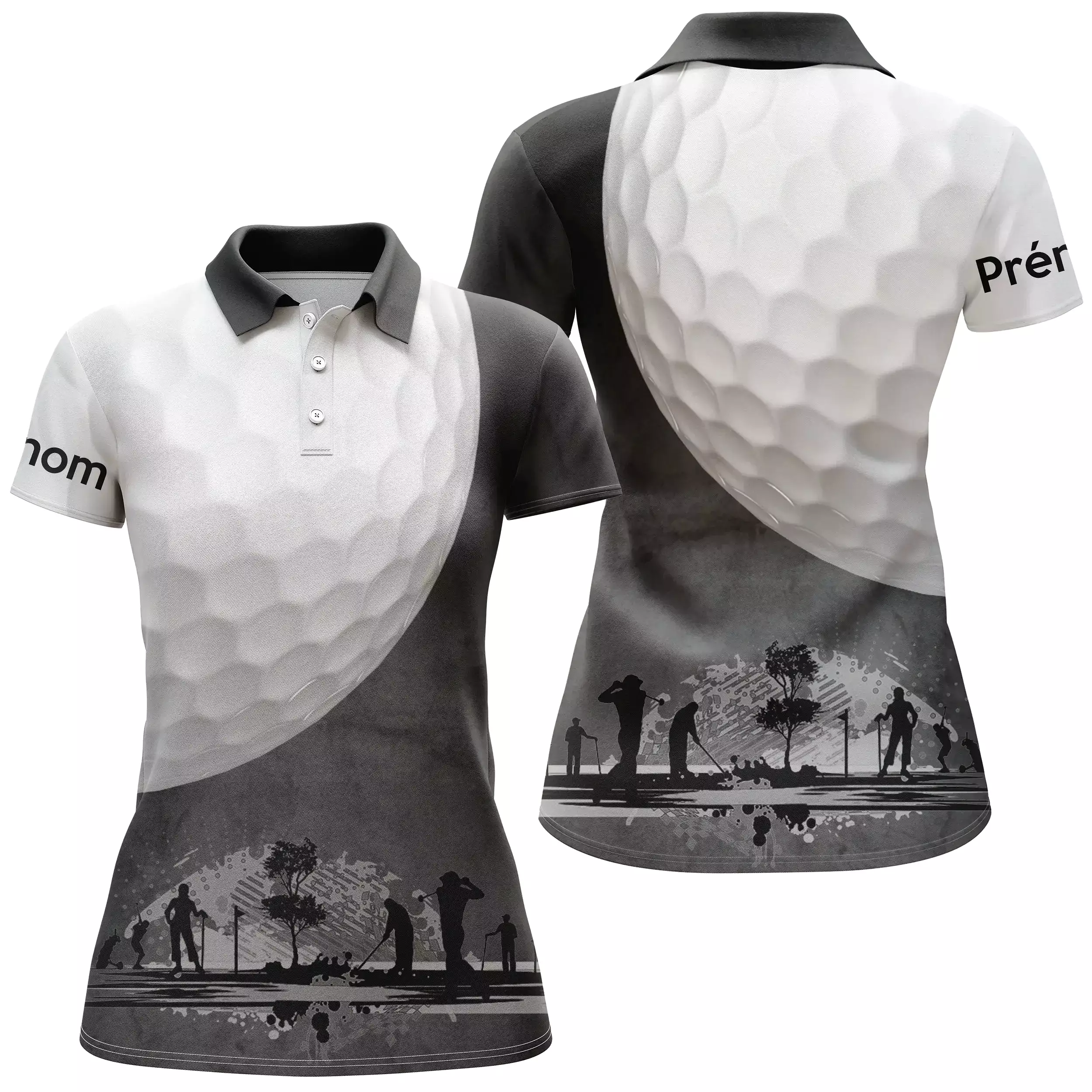 Polo De Golf Personnalisé Homme Et Femme, Cadeau Orginal Golfeur - CT10092225